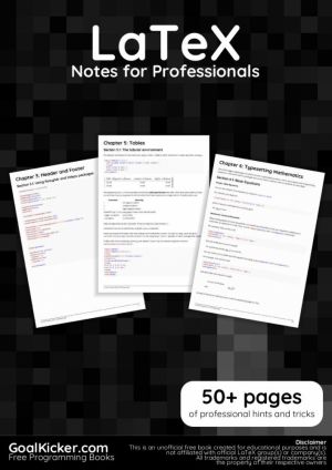 LaTeX Notes for Professionals