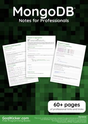 MongoDB Notes for Professionals