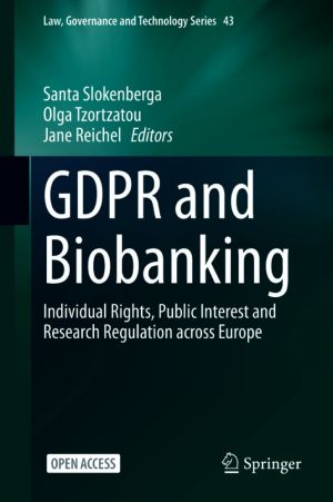 GDPR and Biobanking