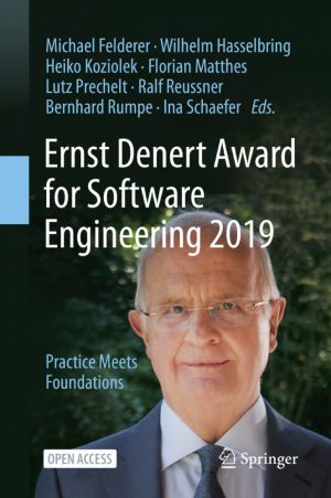 Ernst Denert Award for Software Engineering 2019