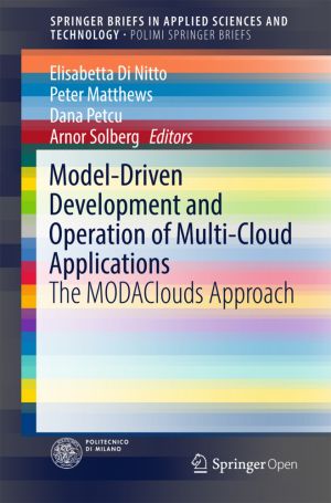 Model-Driven Development and Operation of Multi-Cloud Applications