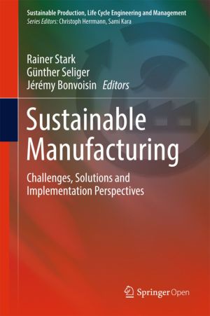 Sustainable Manufacturing