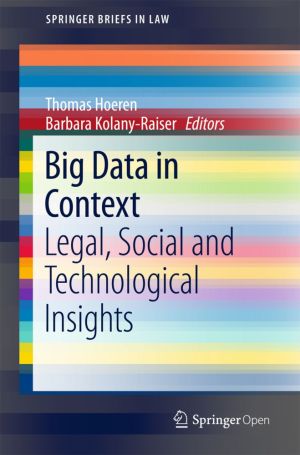 Big Data in Context