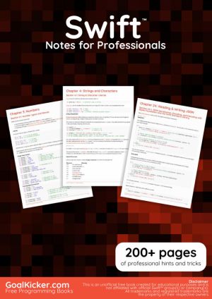 Swift Notes for Professionals