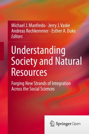 Understanding Society and Natural Resources